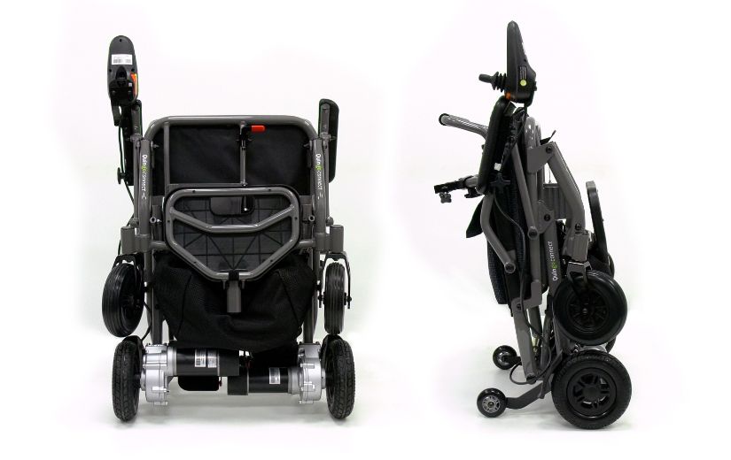 The Connect ultralight folding electric wheelchair